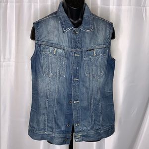 G-Star Raw denim jean vest size - XL